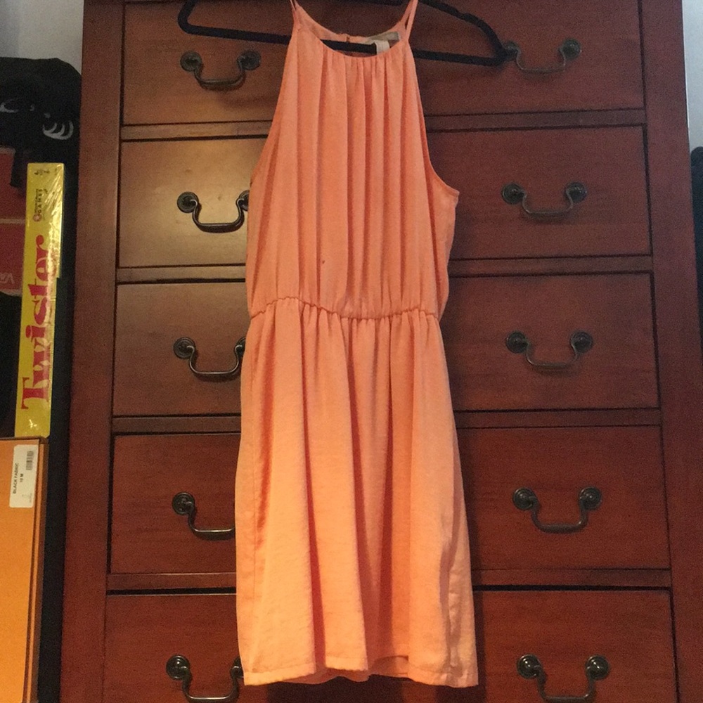 Peach forever 21 dress